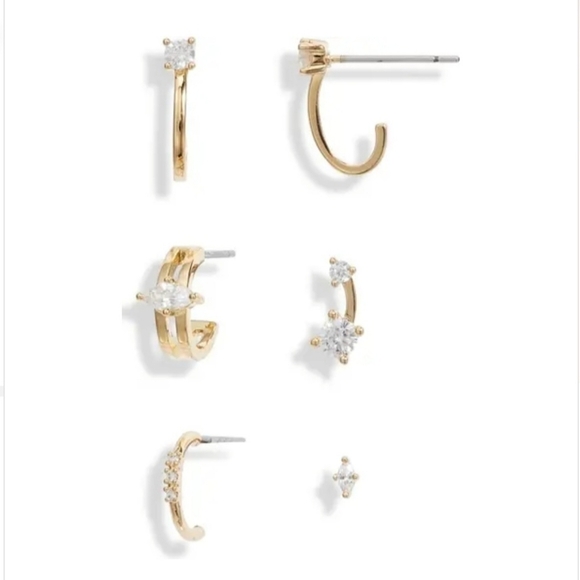 Nordstrom Jewelry - Nordstrom 6 Ear Party earrings